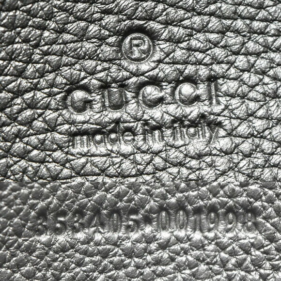 Gucci Crochet Clutch Bag Shoulder Calfskin Black - Picture 9 of 9